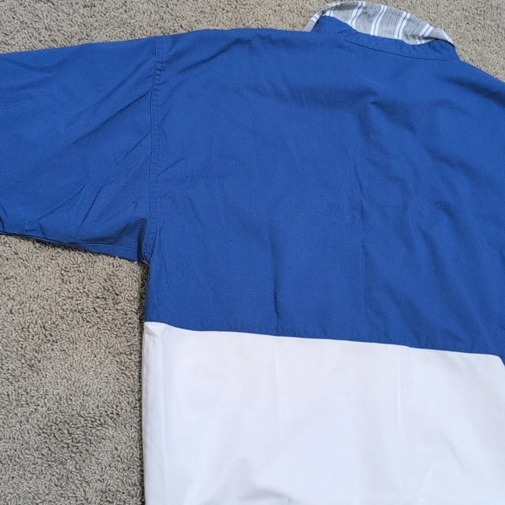 Vintage Grandpa Collared Shirt Windridge Mervyn's Size Large - Picture 8 of 11